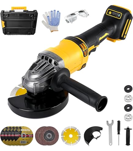 DeWALT accu haakse slijper DCG405NT-XJ brushless 18v inclusief TSTAK 125mm
