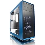 Fractal Design Focus G - Mid Tower Computer Case - ATX - High Airflow - 2x Fractal Design Silent LL Series 120mm White LED Fa