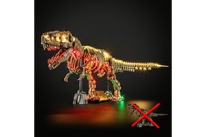 LIGHTAILING Światło do Lego 76968 Dinosaur-Fossils: Tyrannosaurus-rex - Zestaw oświetlenia LED kompatybilny z modelem klocków Lego - nie zawiera zestawu modeli