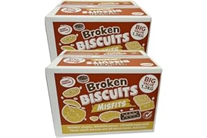 DIVAS SPIRITUAL Biscuit Variety Pack – Broken Biscuit Assortment 1.3kg & Assorted Chocolate Biscuits 1kg – Mix of Whole, Broken and Misshapen Biscuits – Single or Pack of 2 (2 broken buiscuits)