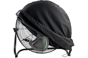 EpheyFIF Copertura della ventola, copertura antipolvere di protezione solare, copertura del ventilatore elettrico industriale del panno, coperture antipolvere del ventilatore del pavimento, adatto per