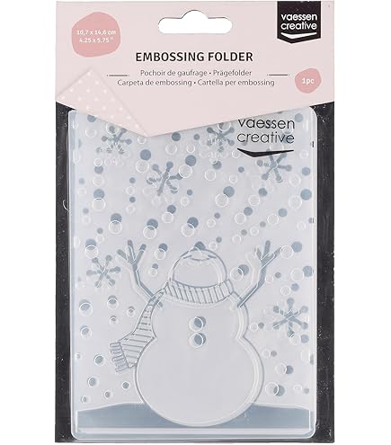 Vaessen Creative Dossier De Gaufrage Fond De Lys 10,6 X 15 Cm – Classeur De Gauffrage Pour Carterie, Scrapbooking, Journaling – Réutilisable, Pour Machines De Découpe Et De Gaufrage