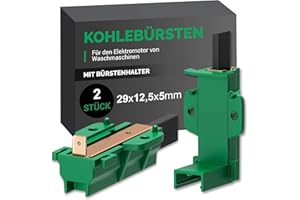 ‎VIOKS VIOKS Kohlebürsten 2Stk Kohlen Ersatz für Beko 371202407 L24MF7 Motorkohlen Schleifkohle für Motor Waschmaschine Waschmaschinenmotor