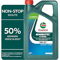 Castrol Magnatec Hybrid 0W-20 Engine Oil, 5 L : Amazon.de: Automotive