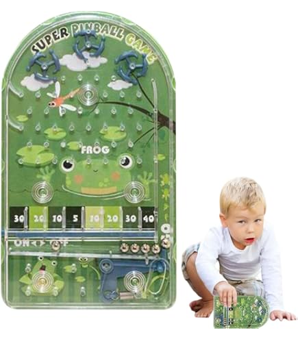 Legami – Mini Flipper Portable Licorne – Jeu Rétro Sans Piles – 17,7 X 29 Cm – Cadeau Ludique Enfant Adulte