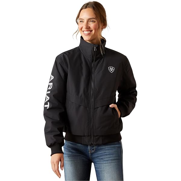 Parka Ariat Argentium Pour Femme - Taille XS (UK 6-8) Noir - Neuf Avec étiquette