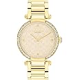 Coach Cary Qtz Basic Beige Mother of Round Dial Women's Watch