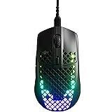 SteelSeries Aerox 3 Onyx (2022) - Mouse da gaming super leggero - Sensore ottico TrueMove Core da 8.500 CPI - Ultraleggero so