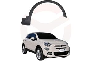RICAMBYCAR Parafanghino Arco Ruota Nero Compatibile con Fiat 500X dal 2014 in poi (Anteriore, Destro)