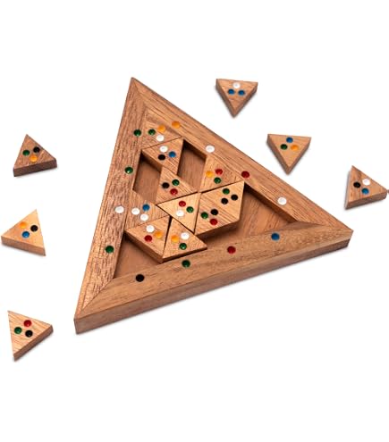LOGOPLAY Star 26 – Gioco Di Calcolo E Logica In Legno | Rompicapo Stella Somma 26 | Gioco Da Viaggio 1 Giocatore | Bambini Da 6 Anni