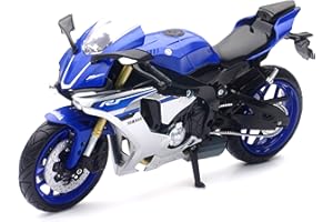 New Ray Yamaha 57804 – 2016 1 12 Moto YZF-R1-Jaune, bleue