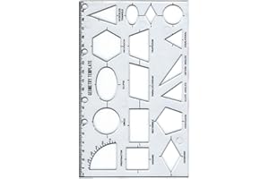 MAJOR BRUSHES Geometrie-Schablone