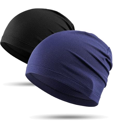 2 Stck Unterziehmtze Fahrradhelm Sommer Schweiableitend Leichte  Helmmtze Dnn Fahrrad Unterhelm Mtze Kappe Radmtze Sonnenschutz  Laufmtze fr Radfahren Laufen Baseball Outdoor : Amazon.de: Fashion
