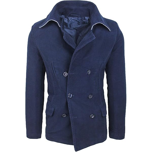 Cappotto Uomo Evoga Invernale - Soprabito Doppiopetto Slim Fit, Trench Elegante, Made In Italy - Foto 5