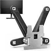 3IDEE VESA Adapter Compatible with HP Monitor (22m, 24m, 27m) - Screw Set Included - 75x75mm (Black)