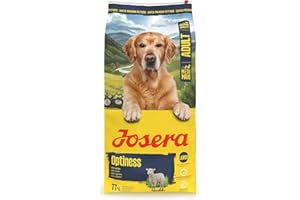 JOSERA Adult Large Optiness jagnięcina i ryż (1 x 12,5 kg) | sucha karma premium dla dorosłych psów | redukuje białko | nie zawiera pszenicy | cenne kwasy tłuszczowe | krokiety XL przeciw pętlom | 1