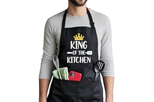 Crahalen Aprons for Men Women Gifts for Dad Mum Nanny Grandad Xmas Gift