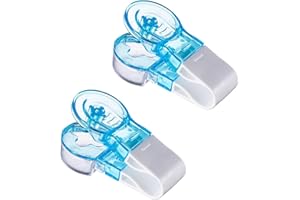 YXL 2 Pieces Pill Popper for Blister Packs, Blue Portable Pill Taker Remover, No Touch Easy to Take Pill Out, Suitable for Seniors, Limited Mobility or Arthritis Sufferers