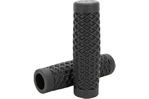 Cult X Vans Cruiser Waffle - Puños para Manillar de Bicicleta (sin Brida), Color Negro