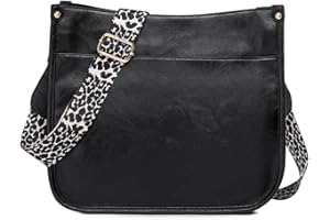 EVEOUT Women Retro Crossbody Bag Large Capacity PU Leather Hobo Bag All-match Casual Shoulder Bag Girls