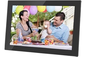Denver Digitaler Bilderrahmen PFF-1017, 10,1 Zoll, Schwarz, 119101040150, Einfarbig