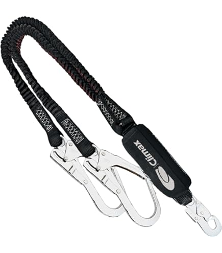 Bandfalldämpfer Mit Gerüsthaken 1,5m - DIN EN 355 Geprüft