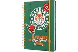 Grupo Erik - Agenda Scolaire 2024 2025 Stranger Things | Agenda Semainier A5, Agenda Spirale