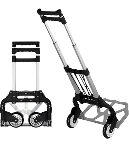 ARMOR アルモア製 ショートラック 奥行156㎝ DUPLEX PULSE AKSHAR MART New 80 kg Folding Aluminium Heavy Luggage Foldable