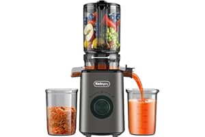 ‎KOTOPA Kotopa Slow Juicer Juicer with 110 mm Filling Hole, Integrated Overheating Protection, Green
