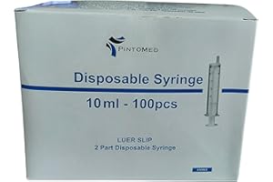 Seringue de PintoMed. Médicale seringue emballé 20 ml, 10 ml, 5 ml ou 2 ml. Seringue stérile (10 ml)
