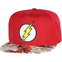 DC Comics Flash Hat Kids Embroidered 