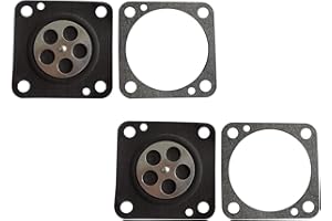 ‎C·T·S C·T·S Vergaserdichtungs- und Membran-Set für Wacker BS45 BS52 Bing 33 Vergaser (2 Stück)