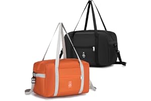 SPAHER Bolsas de Viaje Mujer Plegable Bolsa Viaje Cabina Avion 40x20x25 Maleta Cabina Bolsos de Viaje Cabina Avión Equipaje de Mano 20L Bolsa de Cabina Hombres Bolso Maternidad Hospital