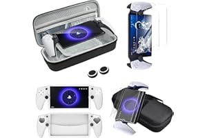AriKroii 8 in 1 Carry Case for PlayStation Portal,PS5 Portal screen protector for Play station Portal, PS5 Portal case,EVA hard shell,PS Portal cover for Playstation Portal accessories (8)