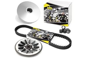 Area1 Replacement Variomatic with V-Belt Compatible with Speedfight 1, Speedfight 2 Elyseo Elystar Vivacity Trekker Limbo Buxy Squab TKR Zenith SV Looxor Splinter Raggae Speedake