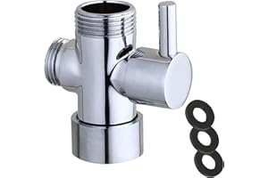 Hayaww VáLvula De DesvíO Recambio Adaptador De Ducha VáLvula De Repuesto Ducha VáLvula Adaptadora De Ducha Para Inodoros BañO Cocina Alcachofa De Ducha Y Rociador Fijo,Recambio Sistema Ducha Universal