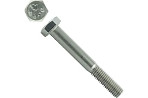 Eisenwaren2000 | Viti esagonali M10 x 120 mm con gambo (10 pezzi) – DIN 931 – ISO 4014 – Viti per macchine con filettatura parziale – Viti filettate – acciaio inox A2 V2A – inossidabile