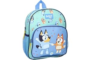 Vadobag Plecak dziecięcy Bluey Best Friends Fun, 29 x 23 x 10 cm, niebieski, 29x23x10 cm