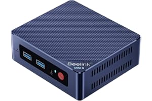 Beelink Mini S12 Mini PC, Intel Alder Lake-N N95 (4C/4T, hasta 3,4GHz) 16GB DDR4 RAM 500GB M.2 2280 SSD, Mini Ordenador de Sobremesa 4K 60Hz Doble HDMI, WiFi5, Bluetooth 4.2, Gigabit Ethernet
