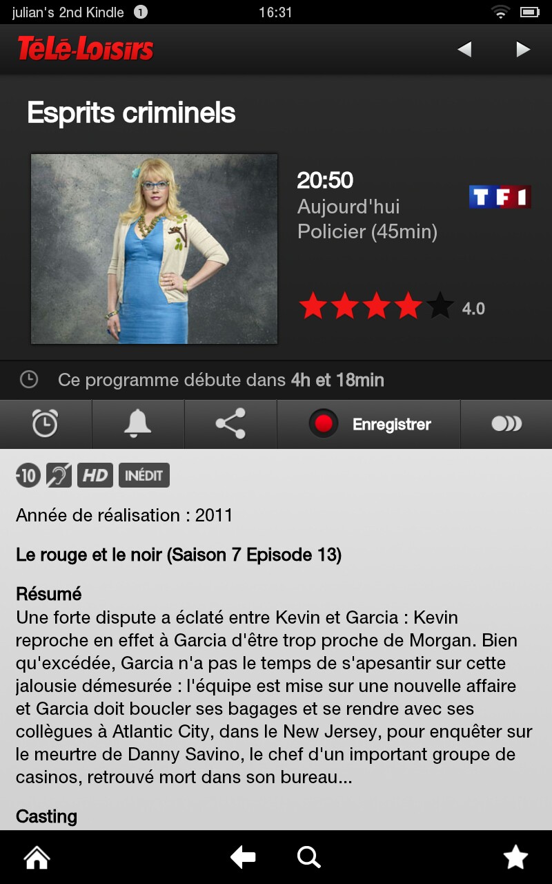 Programme Tv Gratuit Et Complet Tele Loisirs Télé-Loisirs Programme TV: Amazon.fr: Appstore pour Android