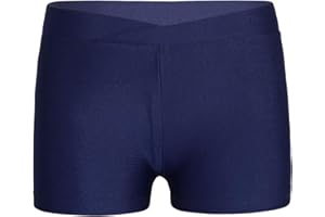 Freebily Pantaloncini Sportivi Bambina Pantaloncini da Ginnastica Artistica Danza Pantaloncino da Bagno Vita Alta Elasticizzata Sottogonne Corsa Running Palestra Qucik Dry