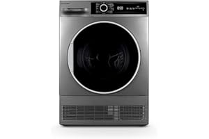 Montpellier MTDC8SDS 8Kg Condenser Sensor Dry Tumble Dryer - B Rated - Silver, H84.5 x W59.6 x D56.3(cm)