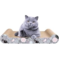 2 Pack Cat Scratch Cardboard Scratching Pad Scratcher