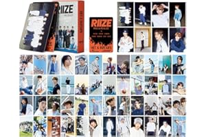 SAMSHINE Kpop RIIZE Photo Cards 55pcs RIIZE Lomo Cards RIIZE GET A GUITARS New Album Cartoline RIIZE Merch Set di biglietti fotografici per fan regalo