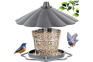 KODAA Taoying Mangeoire pour Oiseau,extérieur Mangeoire Lanterne Oiseaux, imperméable, Suspendue Convient pour la Cour de la Maison