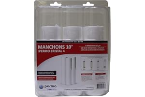 Pack de 3 manchons filtrants BWT - Filtration 20 microns - Compatible filtres BWT Permo Cristal et CILLIT