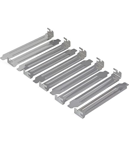 InLine 20335 - 50 Viti Per Staffe PCI Slot, Testa Croce/Esagonale, 6.3 Mm, Argento