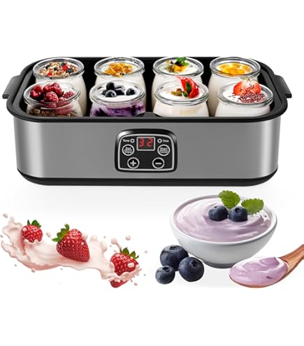 Griekse Yoghurtmaker, Ultieme Probiotische Yoghurtmaker Met Instelbare