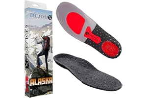 ‎COLOMAX COLOMAX ALASKA Orthopädische Winter Einlegesohlen Warm Kuschelig Weiß oder Grau