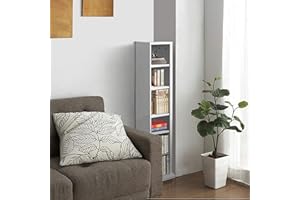 HAMPTON&STEWART Hampton & Stewart New Dipslay Rack Single CD STORAGE BOOKCASE - WHITE